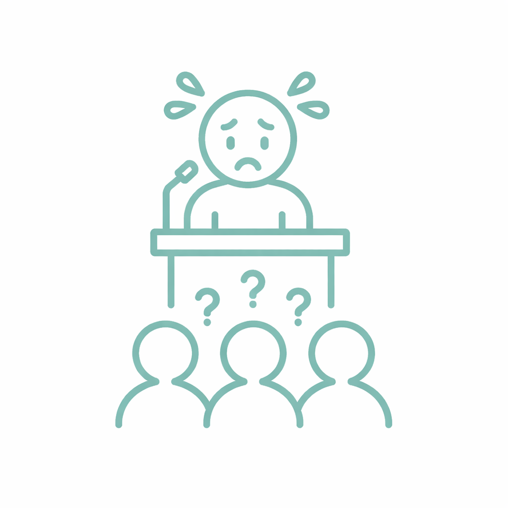 Therapie en coaching bij faalangst en presenteren